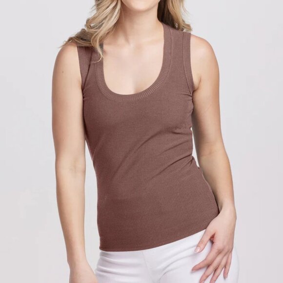 Woolx Sloane Ribbed Tank - Picture 2 of 2